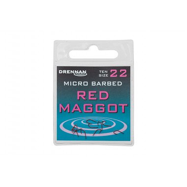 Modelo Anzuelo Drennan - Red Maggot