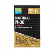 Anzuelo Preston - Natural N-30 - 14 - 10pcs