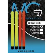 MGLine - Antenas Flotadores - 3mm - 4 Und