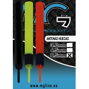 MGLine - Antenas Flotadores - 6,5mm - 3 Und