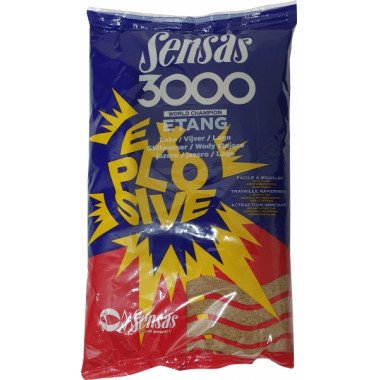 Sensas - 3000 Explosive - Roach/Lake - 1Kg