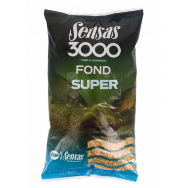 Sensas - 3000 Super Fond (Super Heavy Mix) - 1Kg