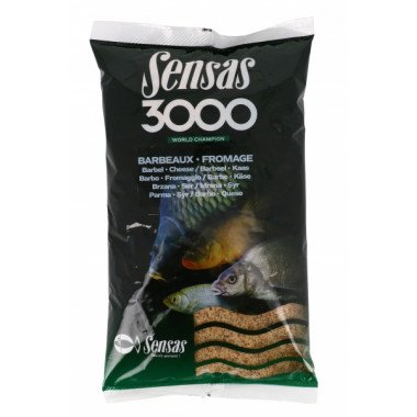 Sensas - 3000 Barbel with Cheese - 1Kg