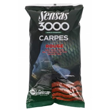 Sensas - 3000 Carp - Red - 1Kg