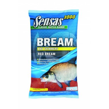 Sensas - 3000 Super Bream Red - 1Kg